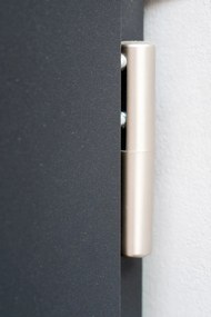 Usa Metalica de intrare in casa cu luminator lateral Turenwerke DS92 Gri Antracit, ST, Maner bara, 300mm