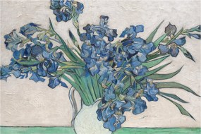 Tablou - Vincent van Gogh, Irises, reproducere (90x60 cm)