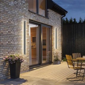 Brilagi - Aplica LED de exterior LINEAR, 32 W, 230 V, 3000 K, IP65, antracit