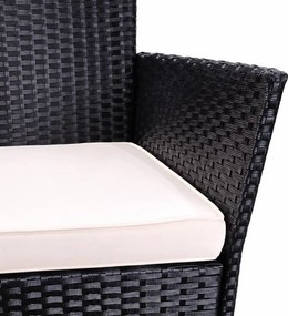 Set mobilier de grădină 3 piese Avenberg STELLA Negru