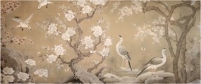 Tablou - Desen animat peisaj japonez (120x50 cm)