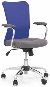 Scaun copii Andy, gri/albastru