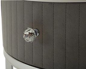 Mauro Ferretti Set De 2 Masute De Cafea Grays  Cm Ø 70X45-50X38 | Aosom Romania