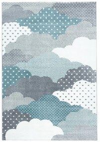 Covor pentru copii albastru/gri 140x200 cm Bambi – Ayyildiz Carpets