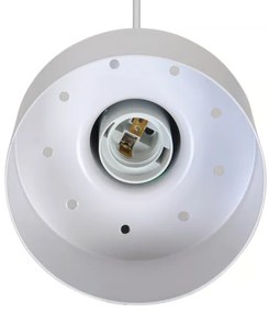 Nordlux - Lustră MATIS 1xE27/40W/230V albă