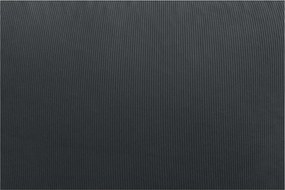 Fotoliu bean bag gri închis cu tapițerie din catifea reiată Lilibet – Bobochic Paris