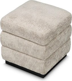 Taburete cu spatiu de depozitare Valmont, Creststone beige