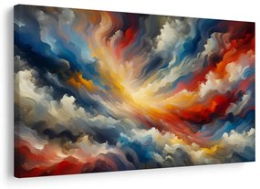 Tablou furtună abstractă