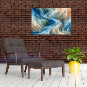 Tablou - Curent abstract (90x60 cm)