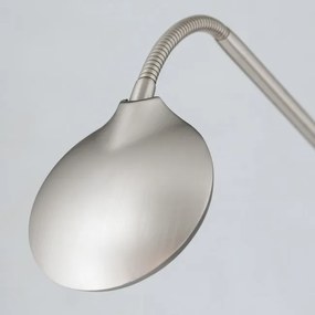 Lampadar LED dimabil stil modern Cobra satin chrome