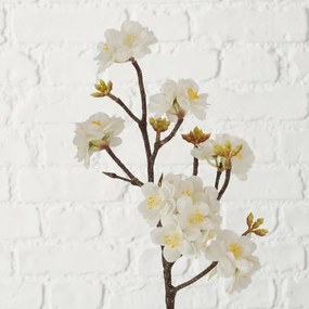 Crenguta decorativa White Peach 17/45 cm