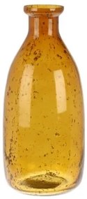 Vaza Amari din sticla, portocaliu, 11x23.5 cm