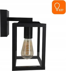 Lampă de perete de exterior 1xE27/40W/230V IP54 neagră