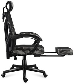 Fotoliu gaming Cruiser 5 (negru + gri camuflaj). 1087451