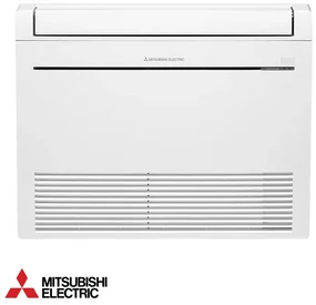 Aparat de aer conditionat inverter pentru podea Mitsubishi Electric MFZ-KT60VG + SUZ-M60VA, 21000 BTU, 45 m², A++, R-32, Alb
