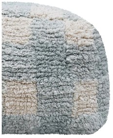 Puf de copii albastru deschis Vichy Blue Sage – Lorena Canals