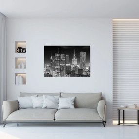 Tablou - Alb și negru New York (90x60 cm)