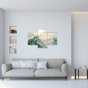 Tablou - Abstracție Marină 3D (90x60 cm)