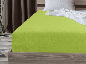 Cearsaf frote EXCLUSIVE verde deschis 90 x 200 cm