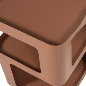 Măsuță auxiliară din metal 35x35 cm Riv – WOOOD