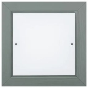 Argon 1868 - Plafonieră TABOR 4xE27/15W/230V 42x42 cm gri