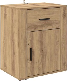 vidaXL Dulap de noapte Stejar Artizanal 35 x 50 x 60 cm Lemn compozit