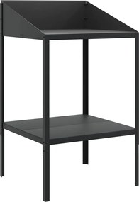 vidaXL Suport de plante, antracit, 56,5x54,5x100 cm, oțel galvanizat