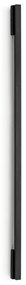 Aplica LED de perete desgin minimalist Asse negru H-150cm