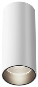 Plafoniera LED design tehnic Focus alb, 4000K