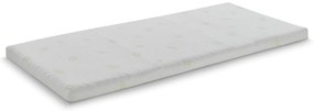 Topper Natura Renew 7 cm, spumă cu  memorie adaptivă, respirabilă, 7 zone de  confort, fibre naturale Tencel™ Lyocell pentru  o termoreglare superioară