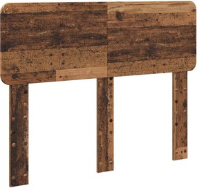 vidaXL Tăblie cap Lemn Vechi 135 cm Lemn compozit