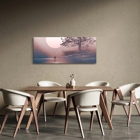 Tablou Perechea îndrăgostită (120x50 cm)