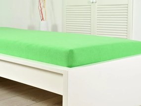 Cearsaf frote pentru patut EXCLUSIVE 70x140 cm verde