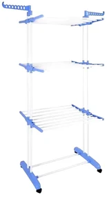 Uscator rufe Livit, metal, alb, Multi-Tier, 48x74x170 cm