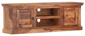 Comoda TV, 120 x 30 x 40 cm, lemn masiv de sheesham
