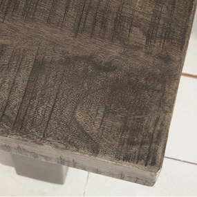 Masuta industrial style Iron Craft mango gri, 100cm A-38661 VC