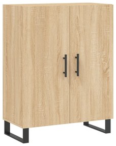 827751 vidaXL Dulap, stejar sonoma, 69,5x34x90 cm, lemn compozit