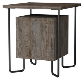 Noptieră Acres Nightstand Dark Coffee