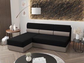 Colțar Radiant L1 (Negru + Gri) (S). 1062203