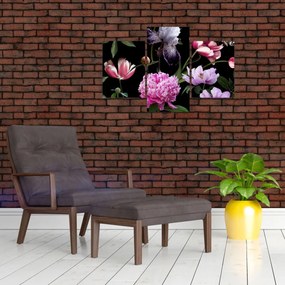 Tablou - Ilustrație de flori (90x60 cm)