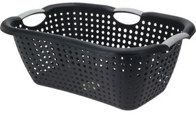 Coș de rufe reciclat 26 l, 60 x 40 x 22 cm, 26 l ,antracit