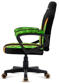 Scaun gaming pentru copii Rover 1 (negru + verde). 1087540