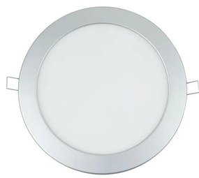 Corp de iluminat LED încastrat Aigostar ULTRATHIN LED/20W/230V 3000K crom mat