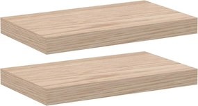 vidaXL Rafturi plutitoare, 2 buc., 40x23,5x4 cm, lemn prelucrat