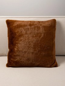 Perna decorativa portocalie, din textil, 45x45 cm, Orange