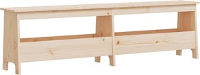 vidaXL Bancă de hol 160x28x45 cm, lemn masiv de pin