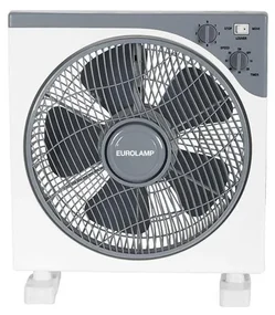 Ventilator de podea 45W/230V d. 37 cm alb/gri