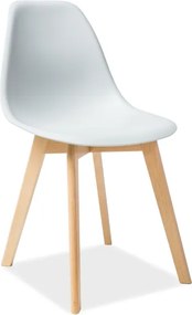 OFERTA Scaun gri deschis MORIS II. calitate