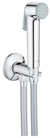 GROHE 26358000 - Set de perete TEMPESTA-F cu duș pentru bideu manual, 1000 mm, crom