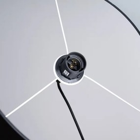 Lustră pe cablu Sollux SL.1406 NOVA 1xE27/15W/230V d. 40 cm negru